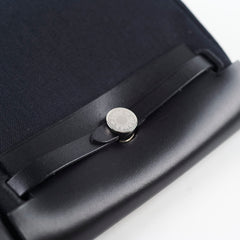 Hermes Mini Herbag Zip 20 Noir PHW 2025