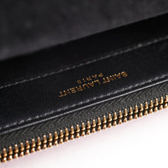 Saint Laurent Envelope Wallet On Chain WOC Metallic Pink