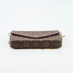 Louis Vuitton Monogram Felicie Monogram Fuschia Interior