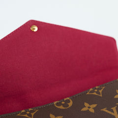 Louis Vuitton Monogram Felicie Monogram Fuschia Interior