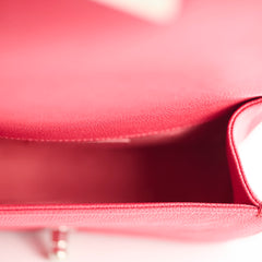 Chanel Small Boy Caviar in Red