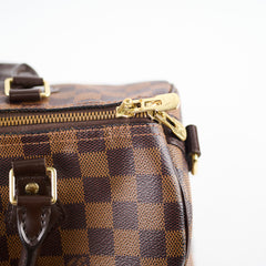 Louis Vuitton Speedy Bandouliere 30 Damier Ebene
