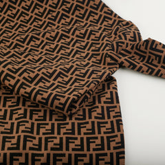 Fendi Long Monogram Knit Dress (Size 42)