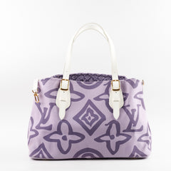 Louis Vuitton Tahitienne Cabas Purple Monogram Tote