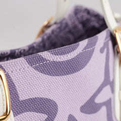 Louis Vuitton Tahitienne Cabas Purple Monogram Tote