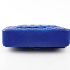 Chanel Classic Flap Medium/Large M/L Lambskin Dark Blue - Series 13