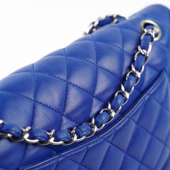 Chanel Classic Flap Medium/Large M/L Lambskin Dark Blue - Series 13