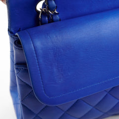 Chanel Classic Flap Medium/Large M/L Lambskin Dark Blue - Series 13