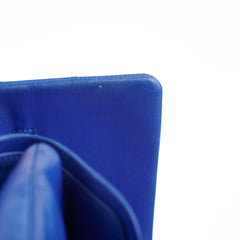 Chanel Classic Flap Medium/Large M/L Lambskin Dark Blue - Series 13
