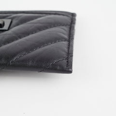 Chanel Reissue Black Cardholder