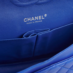 Chanel Classic Flap Medium/Large M/L Lambskin Dark Blue - Series 13