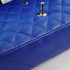 Chanel Classic Flap Medium/Large M/L Lambskin Dark Blue - Series 13