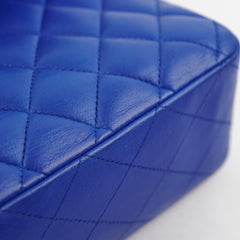 Chanel Classic Flap Medium/Large M/L Lambskin Dark Blue - Series 13
