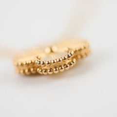 Van Cleef and Arpels Vintage Alhambra Guilloche Necklace