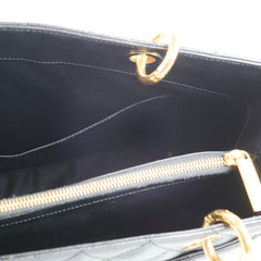 Chanel GST Caviar Black GHW
