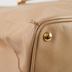 Prada Large Galleria Saffiano Beige Bag