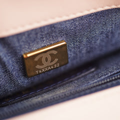 Chanel Quilted Pink Seasonal Bag (Microchipped)