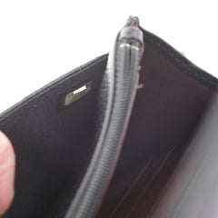 Chanel Caviar Wallet On Chain Black