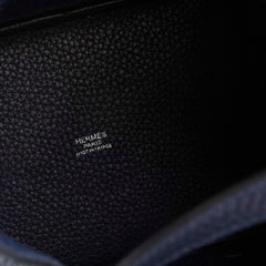 Hermes Picotin 18 Clemence Blue Nuit T Stamp