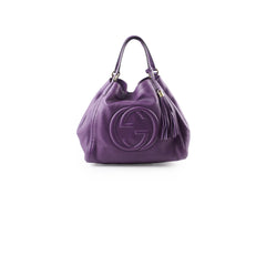 Gucci Soho Cellarius Tote Bag Purple