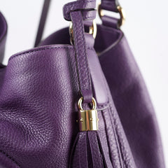 Gucci Soho Cellarius Tote Bag Purple