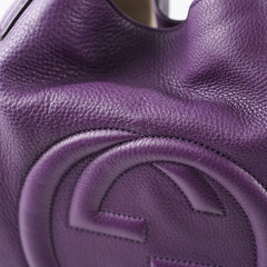 Gucci Soho Cellarius Tote Bag Purple