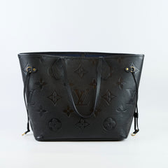 Louis Vuitton Neverfull MM Black Empreinte (2022)