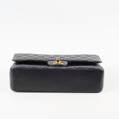 Chanel Classic Flap Medium/Large Black Caviar