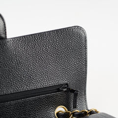 Chanel Classic Flap Medium/Large Black Caviar