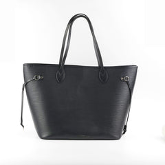 Louis Vuitton Neverfull MM Black Epi Shoulder Bag