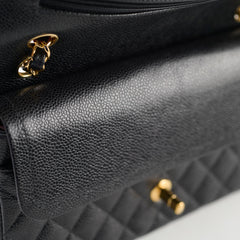 Chanel Classic Flap Medium/Large Black Caviar