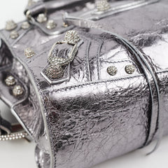 Balenciaga Neo Cagole XS Bag Silver