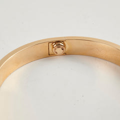 Cartier Love Bracelet 4 Diamonds Yellow Gold Bracelet Size 16