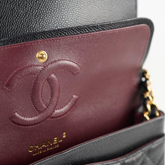 Chanel Classic Flap Medium/Large Black Caviar