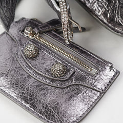 Balenciaga Neo Cagole XS Bag Silver