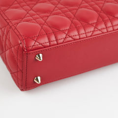 Christian Dior Lady Dior Small MY ABC Red