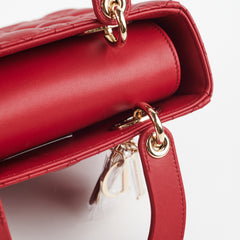 Christian Dior Lady Dior Small MY ABC Red