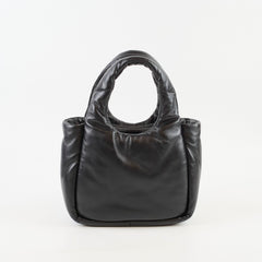 Prada Padded Soft Nappa Black Tote