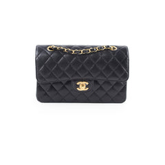 Chanel Small Classic Flap Caviar Black Hold