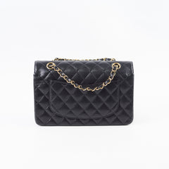 Chanel Small Classic Flap Caviar Black Hold