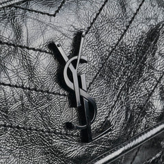 Saint Laurent Niki Medium Black Vintage Leather