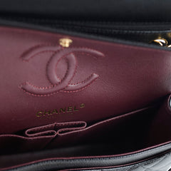 Chanel Small Classic Flap Caviar Black Hold