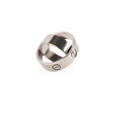 Cartier Secret Love Ring White Gold Size 47