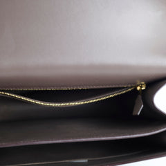 Hermes Constance III 24 Gris Etain 8F Epsom GHW C stamp