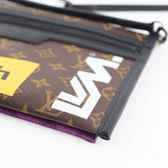 Louis Vuitton Double Flat Messenger Bag