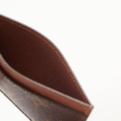 Louis Vuitton Monogram Card Holder Armagnac Leathe