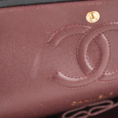 Chanel Medium/Large Double Classic Flap Caviar Black 2023