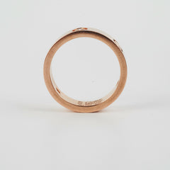 Cartier Love Ring Rose Gold 3 Diamond (Size 59)