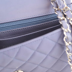 Chanel Mini Rectangular Flap Purple Bag
