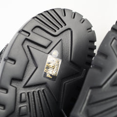 Christian Dior Quilted Calfskin Dioract Sandals Black Size 41